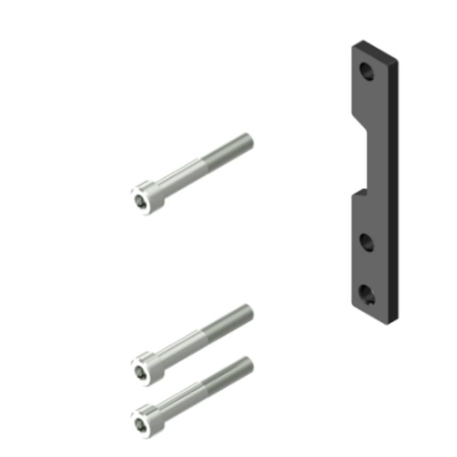 PLATE + BOLTS SPLITTER FK STOPPING PLATE